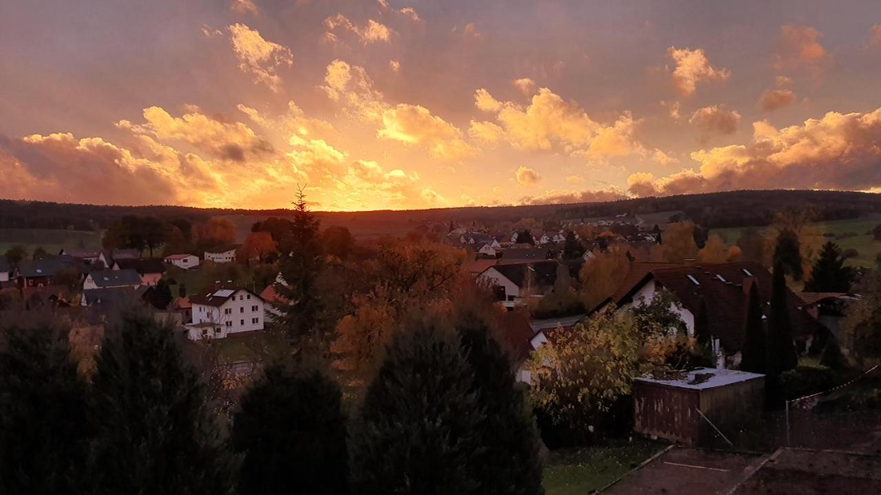 Ferienwohnung Am Sonnigen Haimberg ฟุลดา ภายนอก รูปภาพ