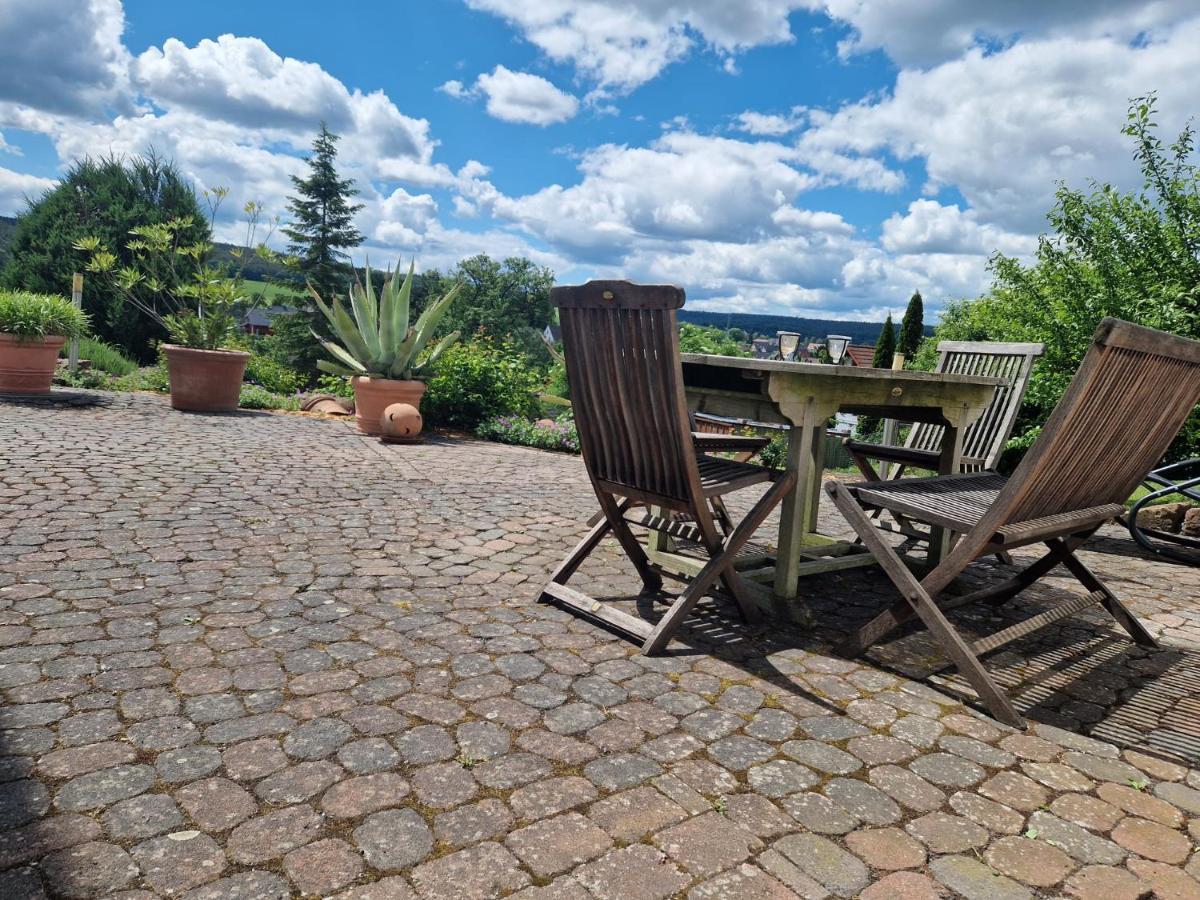Ferienwohnung Am Sonnigen Haimberg ฟุลดา ภายนอก รูปภาพ